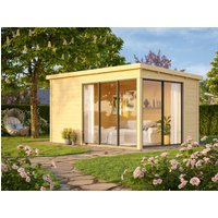 26% reduziert - Fjordholz Holzgartenhaus Modell Mia 28 E 12m²