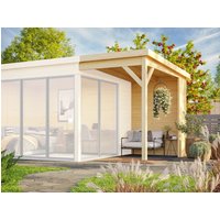 15% reduziert - Fjordholz Seitendach für Holzgartenhaus Mia 28