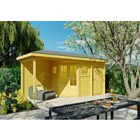 26% reduziert - Fjordholz 5-Eck Holzgartenhaus Modell Evelyn 1E