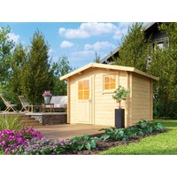 26% reduziert - Fjordholz Satteldach Holzgartenhaus Modell Eliza 2B