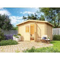 26% reduziert - Fjordholz Satteldach Holzgartenhaus Modell Eliza 4D 6m²
