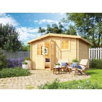 26% reduziert - Fjordholz Satteldach Holzgartenhaus Modell Eliza 4F 9m²