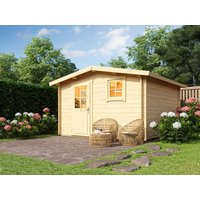 26% reduziert - Fjordholz Satteldach Holzgartenhaus Modell Eliza 5B 9m²