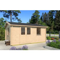 26% reduziert - Fjordholz Holzgartenhaus Modell Narvic 70 E