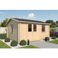 26% reduziert - Fjordholz Holzgartenhaus Modell Narvic 70 F