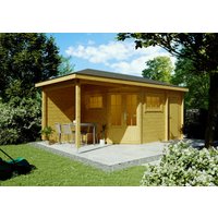 26% reduziert - Fjordholz 5-Eck Holzgartenhaus Modell Evelyn 2E