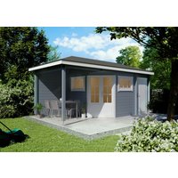 26% reduziert - Fjordholz 5-Eck Holzgartenhaus Modell Evelyn 2E