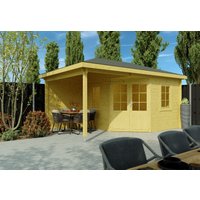26% reduziert - Fjordholz 5-Eck Holzgartenhaus Modell Evelyn 3B
