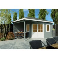 26% reduziert - Fjordholz 5-Eck Holzgartenhaus Modell Evelyn 3B