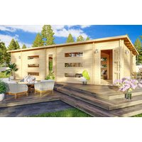 12% reduziert - Fjordholz Holzgartenhaus Modell Dundee 70 B 24m²