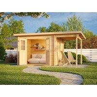 26% reduziert - Fjordholz Pultdach Holzgartenhaus Modell Ezra 2G