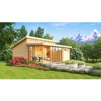 26% reduziert - Fjordholz Holzgartenhaus Alu Concept Zürich 44