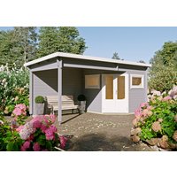 26% reduziert - Fjordholz 5-Eck Holzgartenhaus Modell Leva 2C