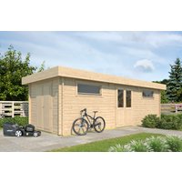 26% reduziert - Fjordholz Holzgartenhaus Modell Vaud 44