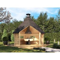 26% reduziert - Fjordholz Grillhaus Modell Niklas 12 m²