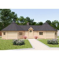 26% reduziert - Fjordholz Doppelkota Modell Alva 38 m²