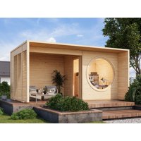 26% reduziert - Fjordholz Holzgartenhaus Modell Office Box Größe XXS +