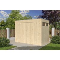 26% reduziert - Holzgartenhaus Modell QBV-Line 5,90 m²