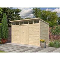 26% reduziert - Holzgartenhaus Modell Q-Line 6,48 m²
