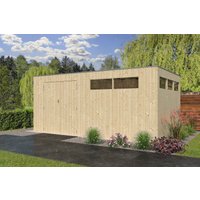 26% reduziert - Holzgartenhaus Modell QBV-Line 14,90 m²