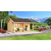 26% reduziert - Fjordholz Ferien- und Freizeithaus  Modell Lerum 7 24m²