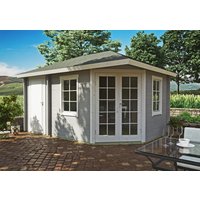 26% reduziert - Fjordholz Holzgartenhaus Modell Kiano 44 B 12m²