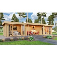 26% reduziert - Gartenlounge Modell Yuna 70 A 40m²