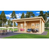 26% reduziert - Fjordholz Ferien- und Freizeithaus Modell Pekka 24m²