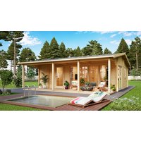 26% reduziert - Fjordholz Ferien- und Freizeithaus Modell Mikka 80m²