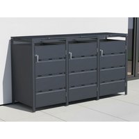 26% reduziert - StarLine 3er Mülltonnenbox Modell Stabilo 240 l 2m²