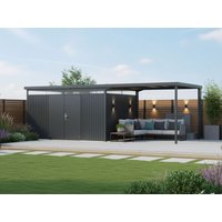 25% reduziert - StarLine Metall Gerätehaus Modell Solidum 19,60 m²