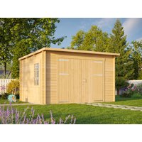 26% reduziert - Fjordholz Holzgartenhaus Modell Gardenstore 28 A / nat