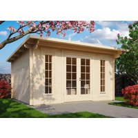 26% reduziert - Fjordholz Holzgartenhaus Modell Jacob 44 C 20m²