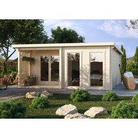 26% reduziert - Fjordholz Holzgartenhaus Modell Alba 44 18m²