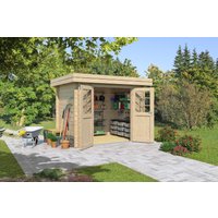 26% reduziert - Fjordholz Holzgartenhaus Modell Linz 28 A 6m²