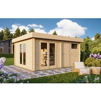 26% reduziert - Fjordholz Holzgartenhaus Modell Holm 44 20m²