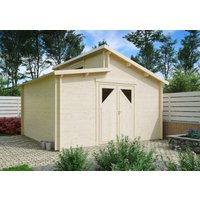 26% reduziert - Fjordholz Holzgartenhaus Modell Varianta 44 F 16m²