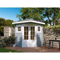 26% reduziert - Fjordholz 5-Eck Holzgartenhaus Modell Evelyn 1A 25m²