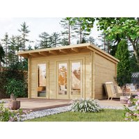 26% reduziert - Fjordholz Holzgartenhaus Modell Berlin 70 C Modern 16m²