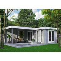 26% reduziert - Fjordholz Holzgartenhaus Modell Luisa 44 24m²