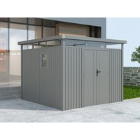 39% reduziert - Metall Gerätehaus Modell Style 7,56 m² Aluminium G 6m²