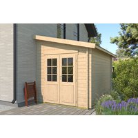26% reduziert - Holzgartenhaus Modell Pulti 44 F 6m²