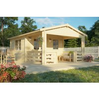 26% reduziert - Holzgartenhaus Modell Lund 40