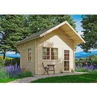 26% reduziert - Satteldach Holzgartenhaus Modell Boden-1