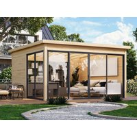 23% reduziert - Fjordholz Holzgartenhaus Modell Office IsoSlide 4